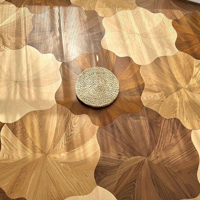 New model of irregular lotus flower